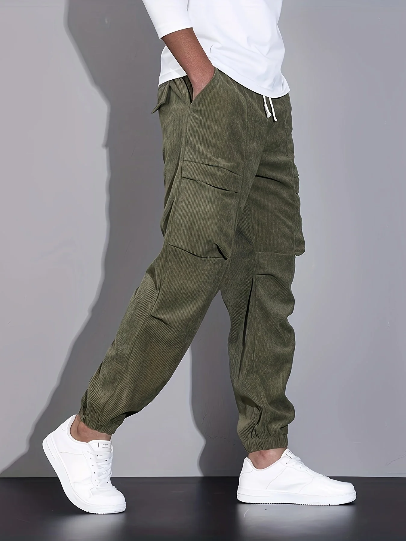 Blevin - Pantaloni Cargo Con Tasche Multiplo - Image 7