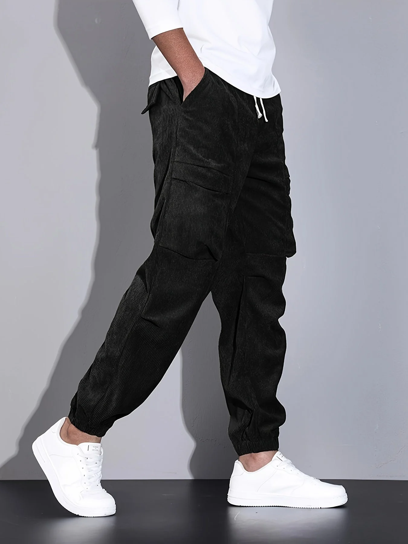 Blevin - Pantaloni Cargo Con Tasche Multiplo - Image 8