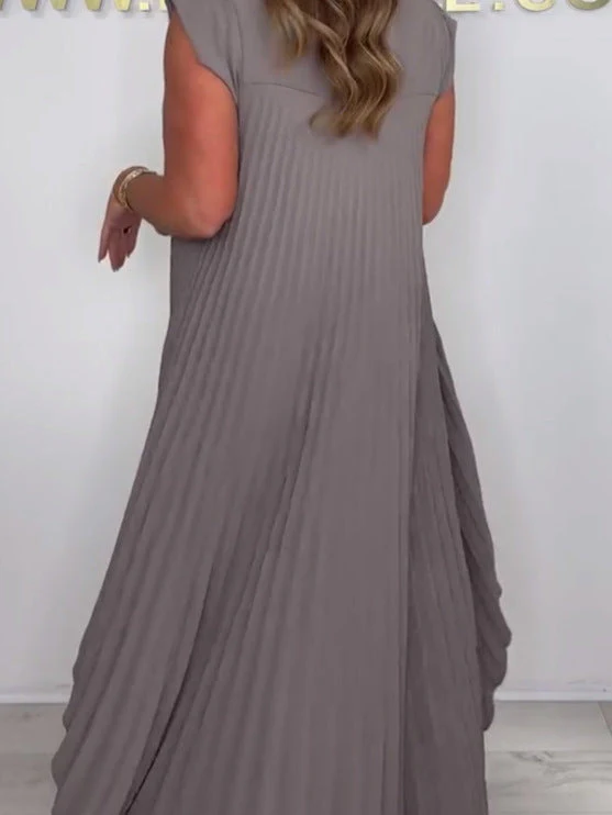 Blithe – Top Midi Plissettato e Pantaloni a Gamba Larga - Image 5