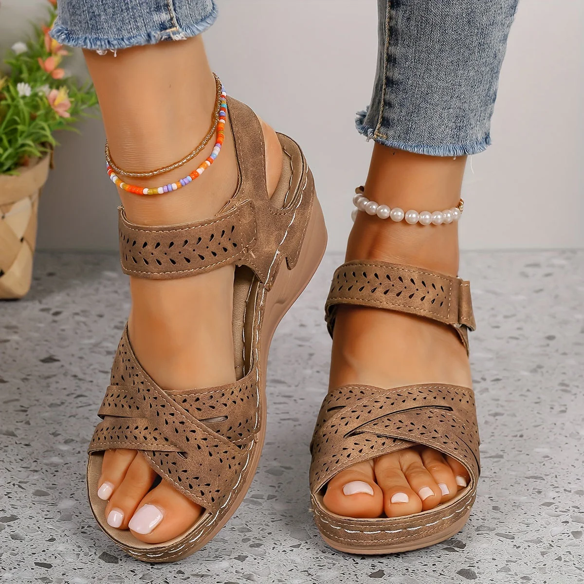 Bonnie - Conforto Sandalo Con Tacco