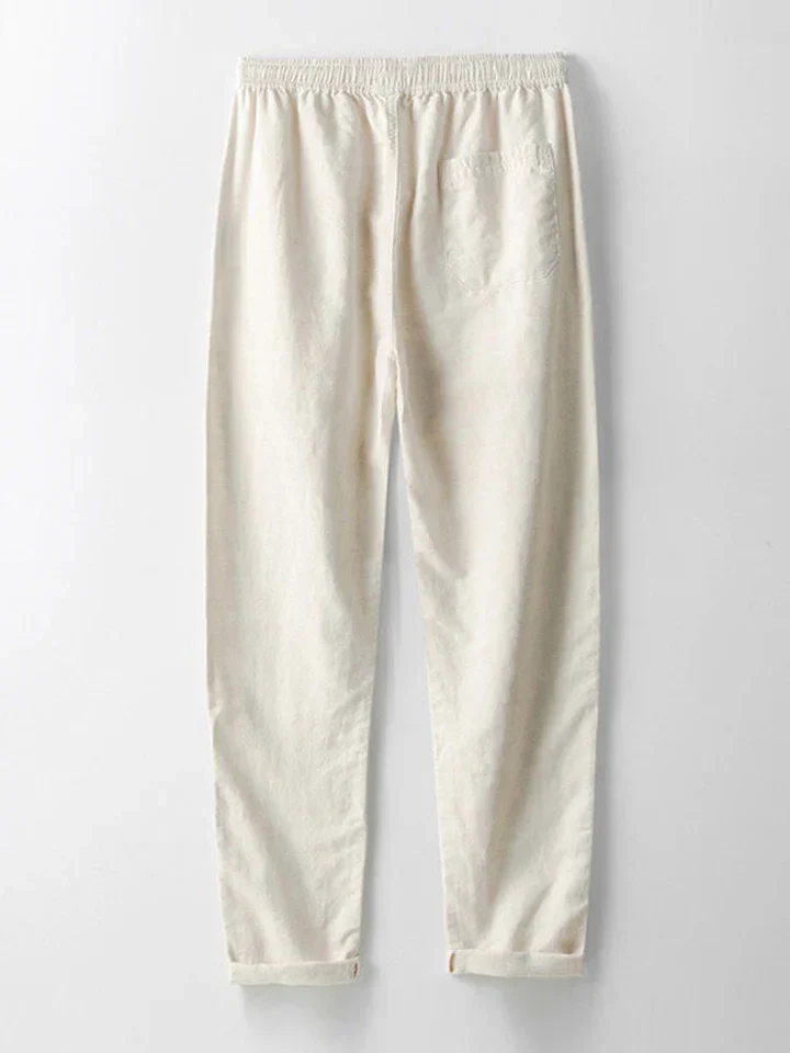 Booker - Camicia In Misto Lino Con Pantaloni Dritti - Image 13