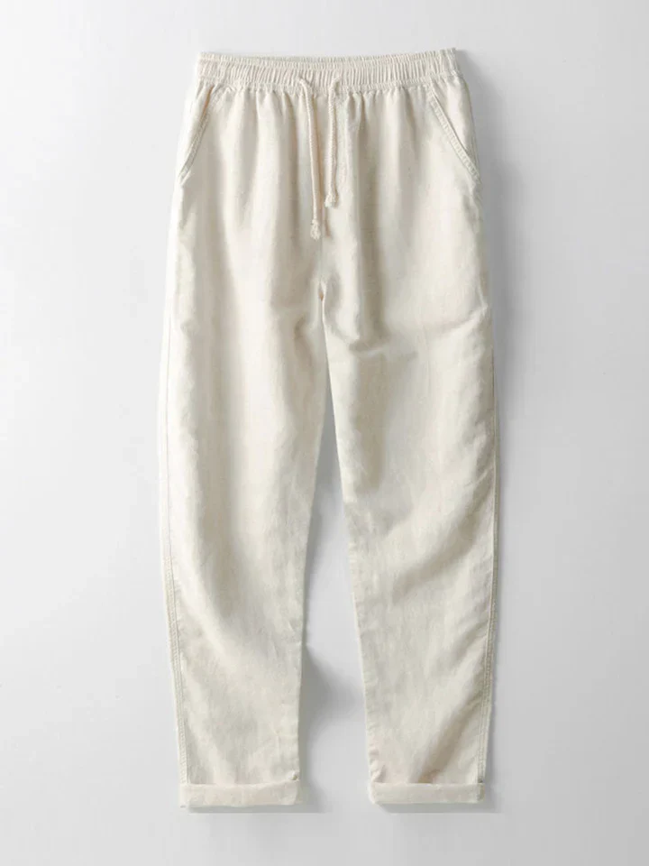 Booker - Camicia In Misto Lino Con Pantaloni Dritti - Image 15