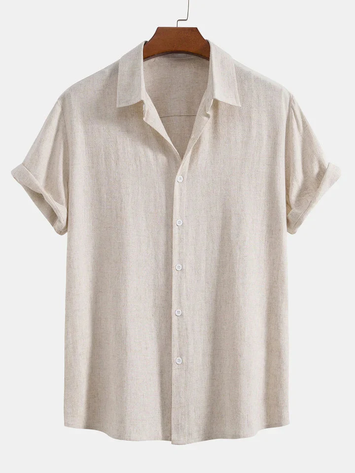 Booker - Camicia In Misto Lino Con Pantaloni Dritti - Image 16