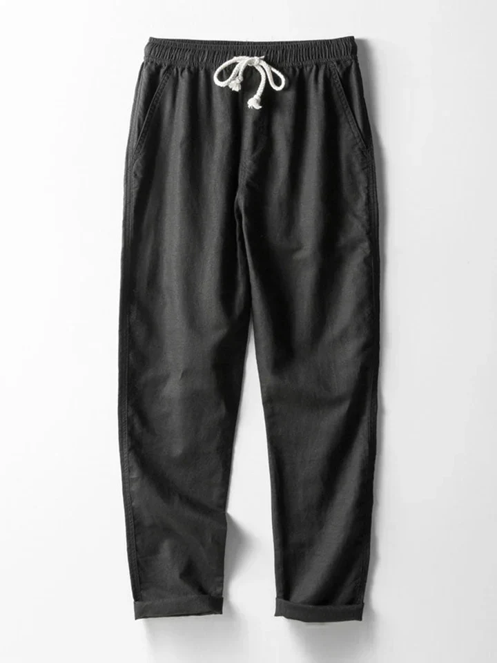 Booker - Camicia In Misto Lino Con Pantaloni Dritti - Image 21