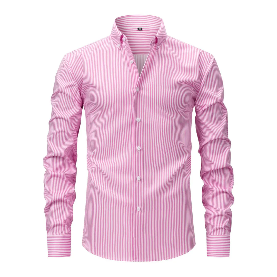 Bopara - Camicia Elasticizzata a Righe - Image 2