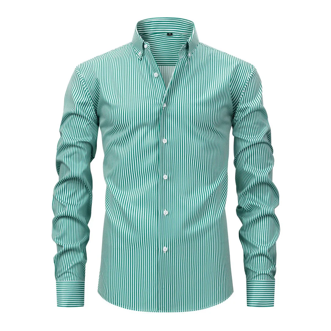 Bopara - Camicia Elasticizzata a Righe - Image 3