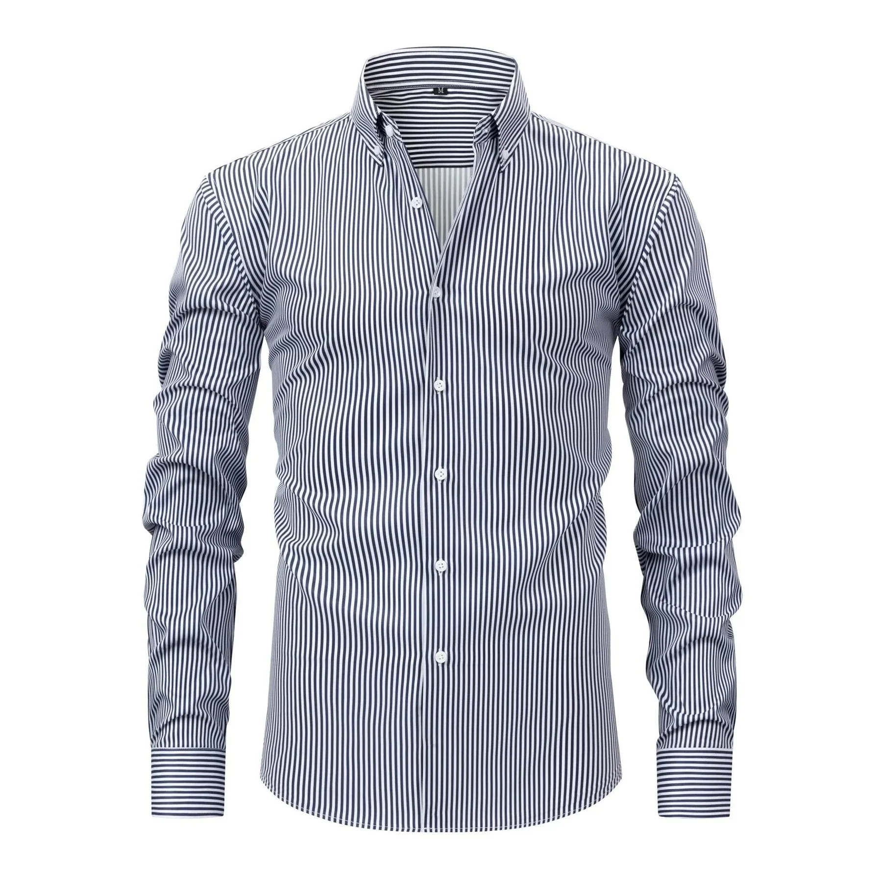 Bopara - Camicia Elasticizzata a Righe - Image 4