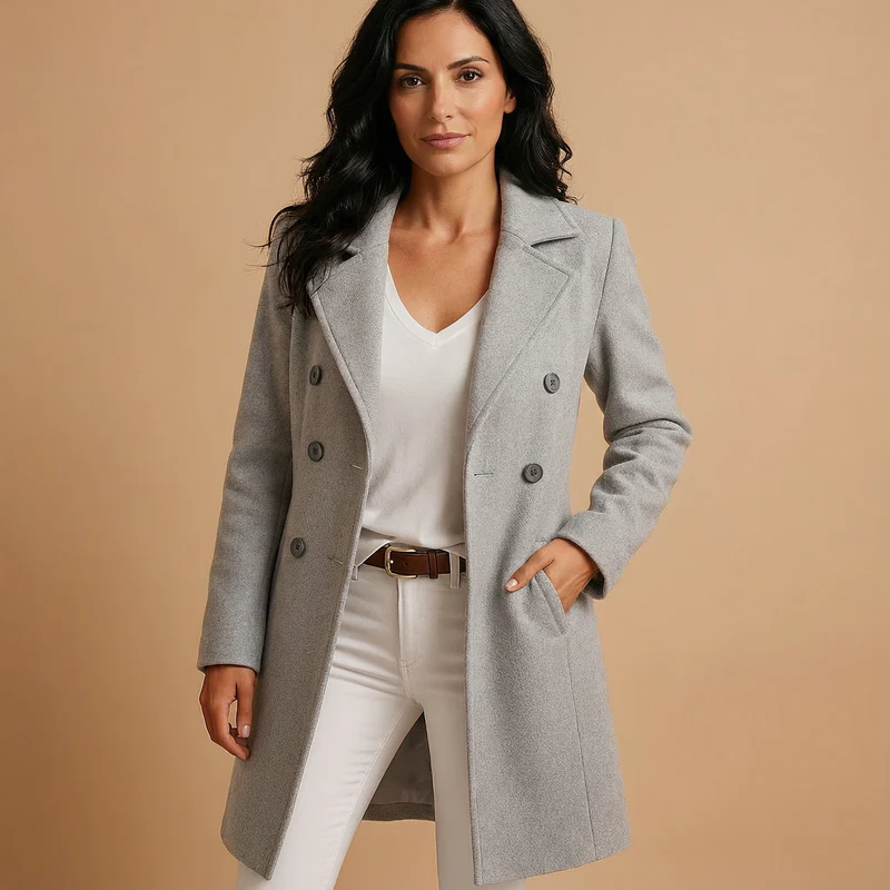 Bracha - Cappotto Classico in Lana - Image 3