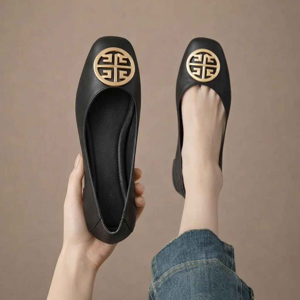 Breana - Scarpe Basse in Pelle - Image 3