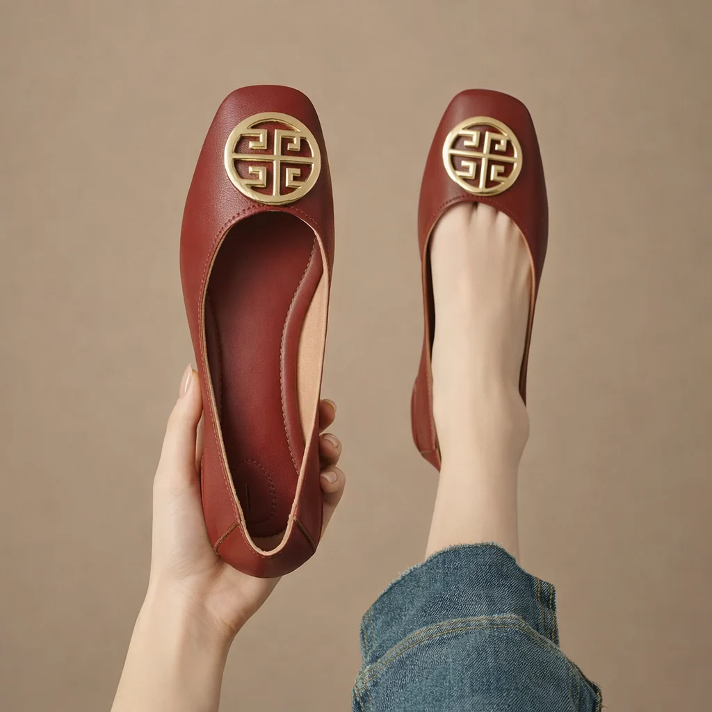 Breana - Scarpe Basse in Pelle - Image 4