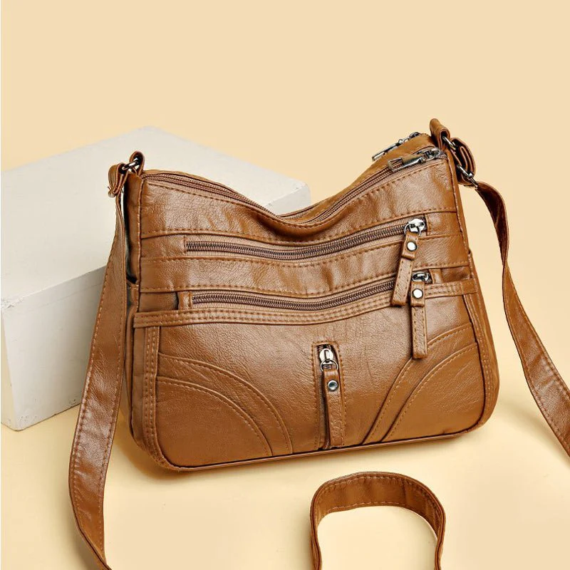 Brendiena - Borsa Casual Vintage in Pelle - Image 2