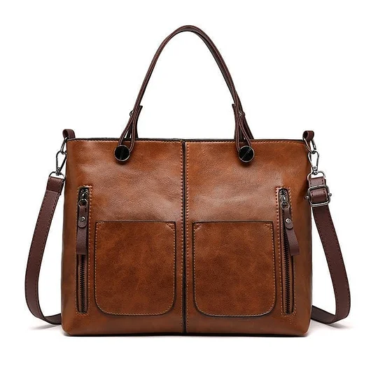 Britney - Elegante Borsa A Tracolla In Pelle - Image 7