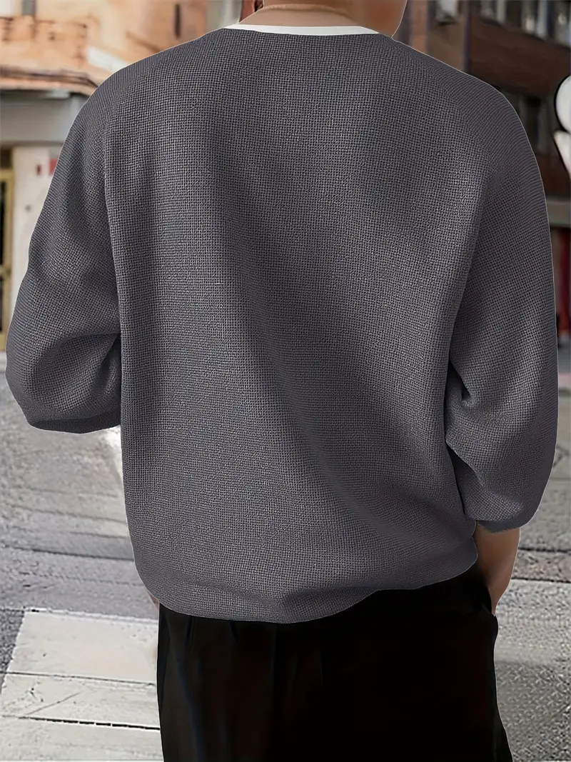 Brogan - Camicia Henley a Maniche Lunghe Dalla Vestibilità Comoda - Image 5