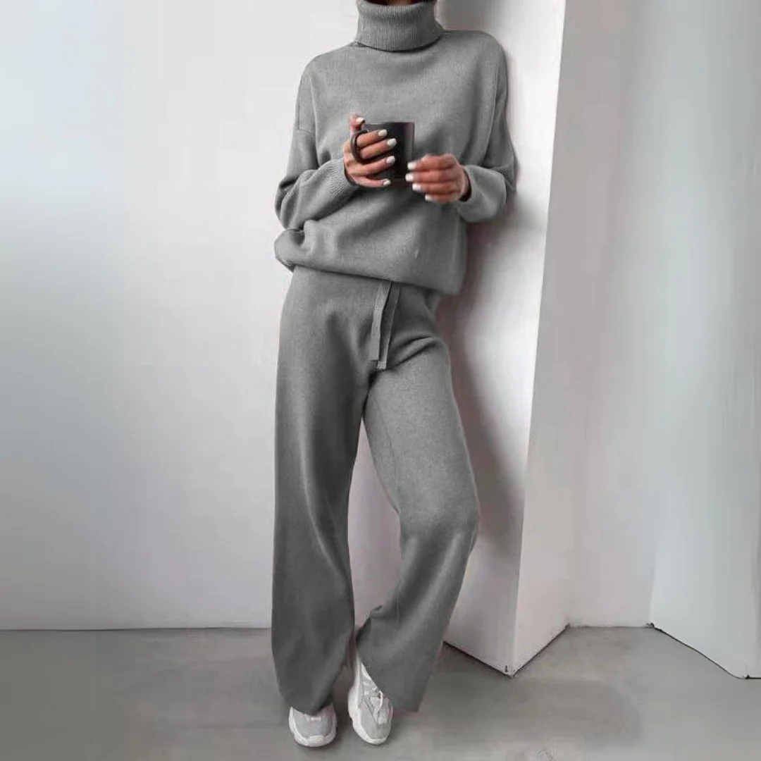 Brugman - Elegante Completo a Due Pezzi Con Collo Alto - Image 5