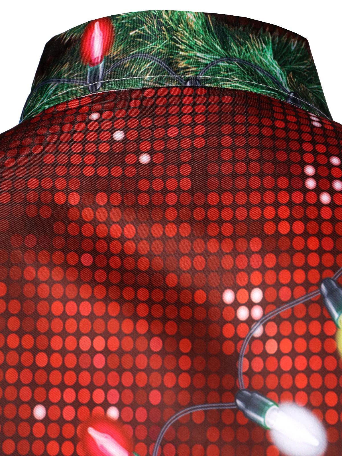 Bryce - Abbigliamento Natalizio da uomo Abito Divertente Camicia a Maniche Lunghe con Bottoni a tema Festivo - Image 6