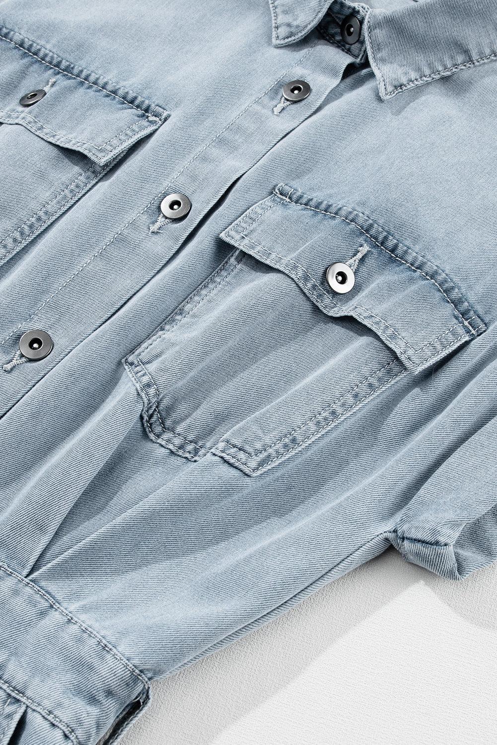 Brygida - Elegante Abito in Denim - Image 12