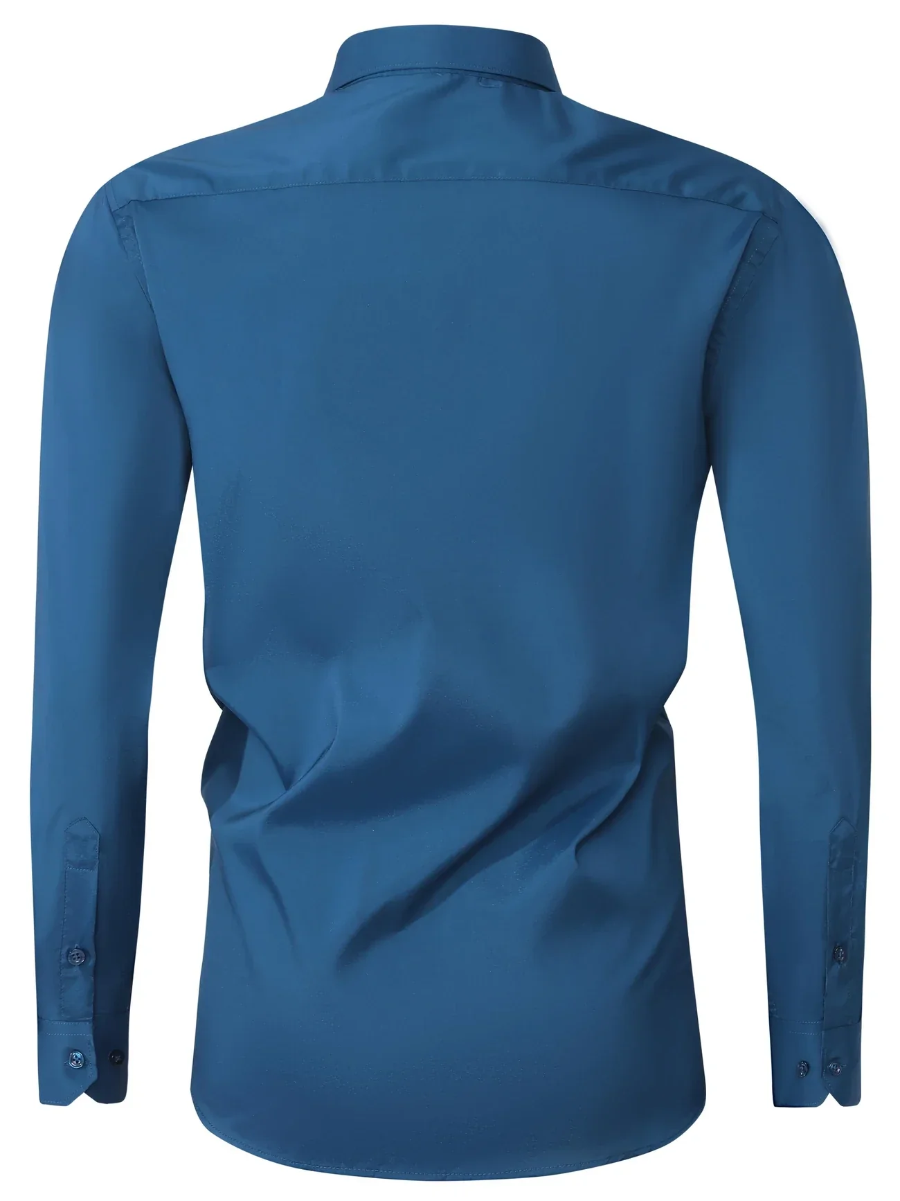 Byron - Elegante Camicia a Maniche Lunghe Con Bottoni - Image 27