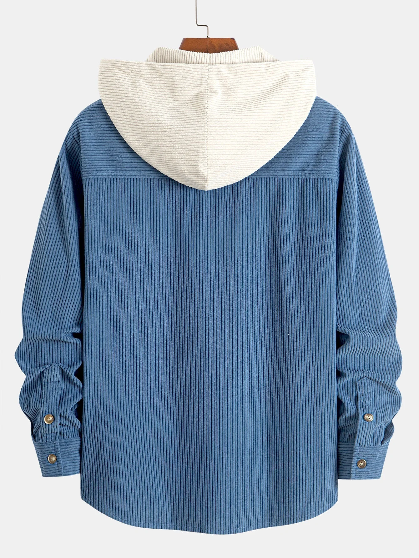 Cadmus - Set Camicia Con Cappuccio e Pantaloni In Velluto a Coste - Image 7