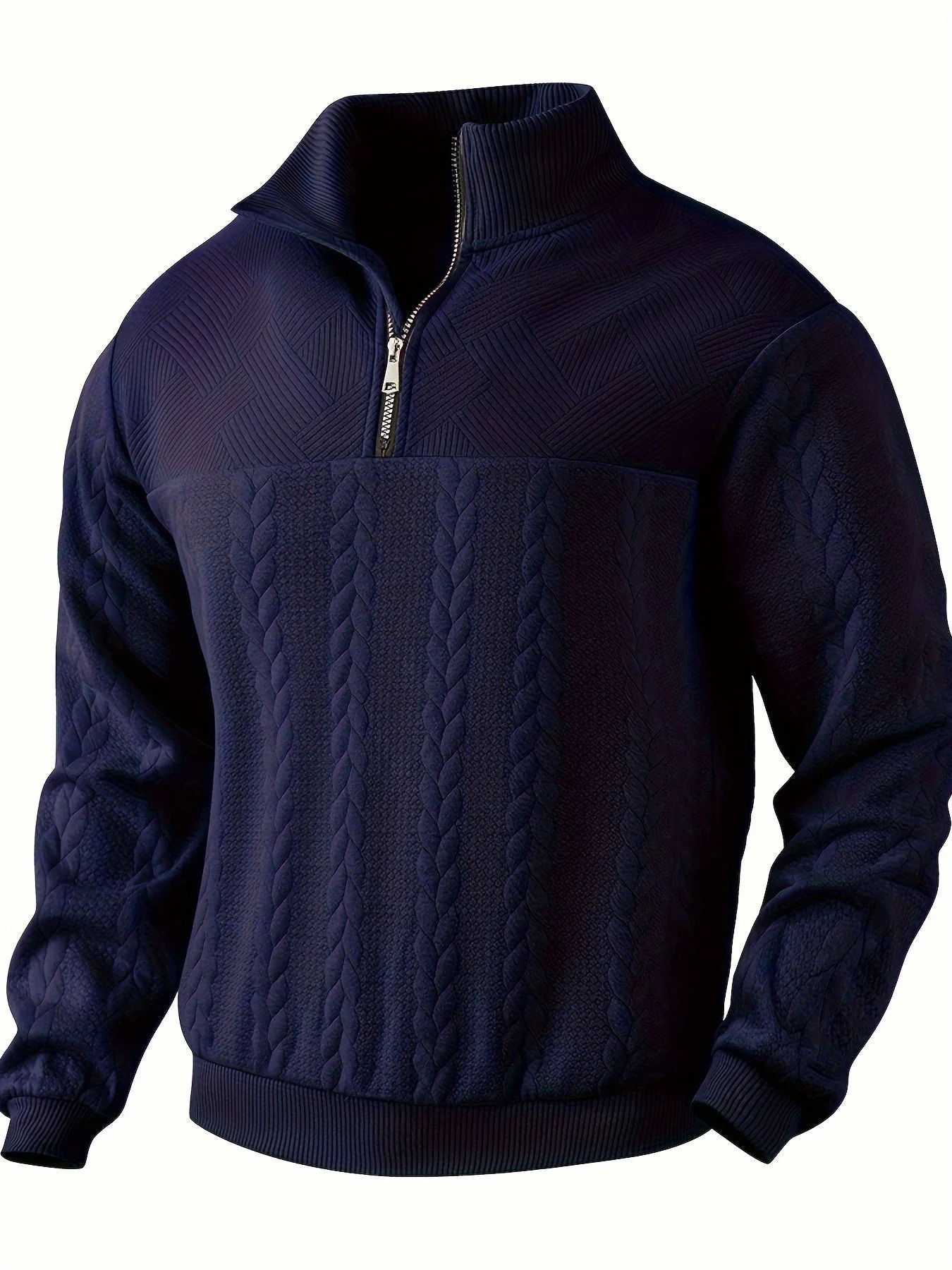 Caleb – Maglione Vintage Con Cerniera - Image 3