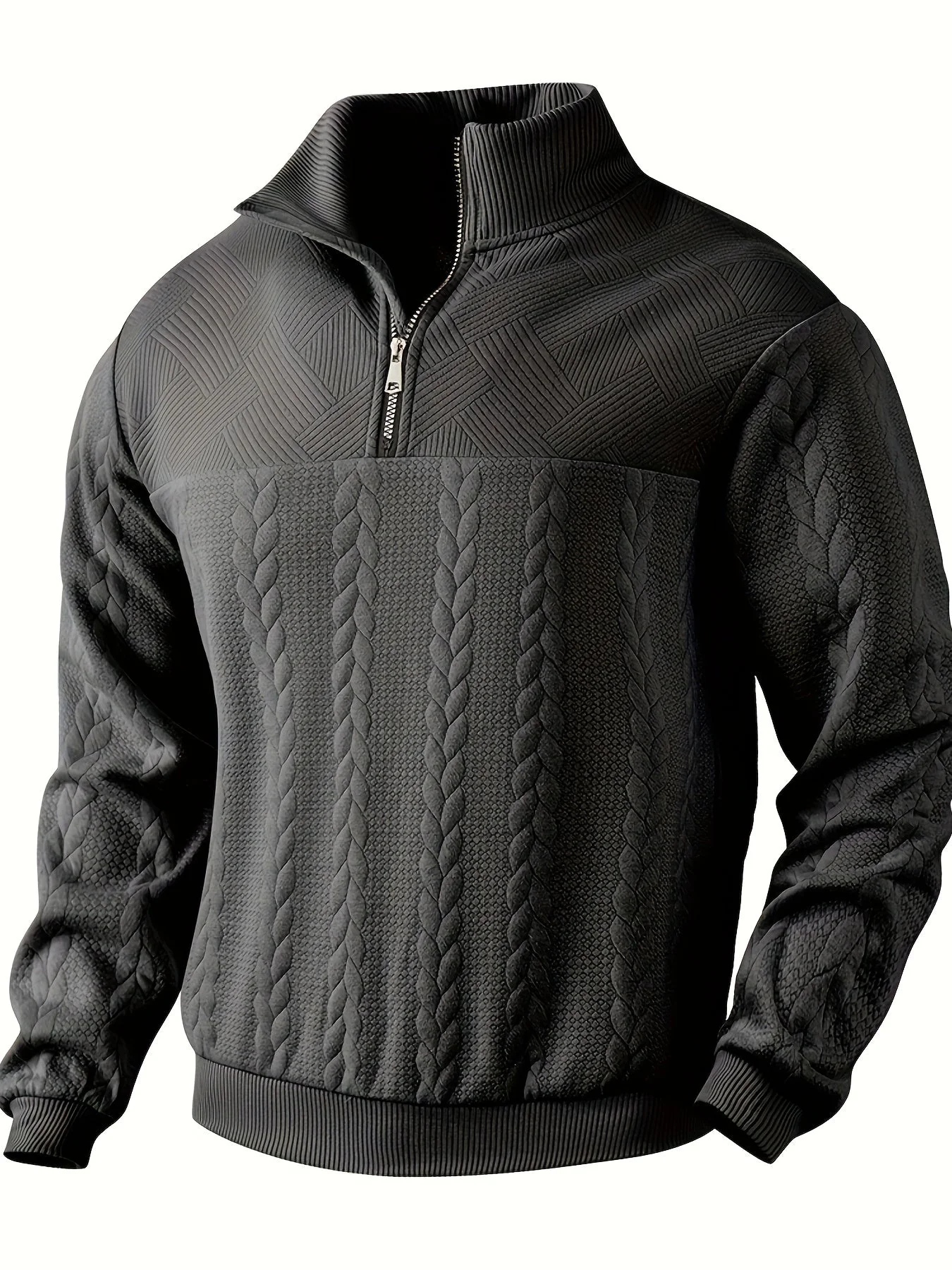 Caleb – Maglione Vintage Con Cerniera - Image 5