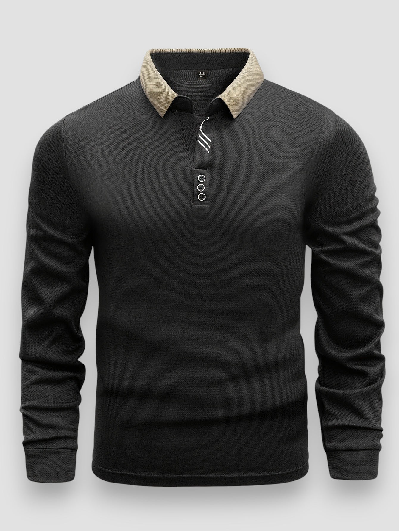 Callum - Polo Di Lusso a Maniche Lunghe | 1+1 gratis - Image 4