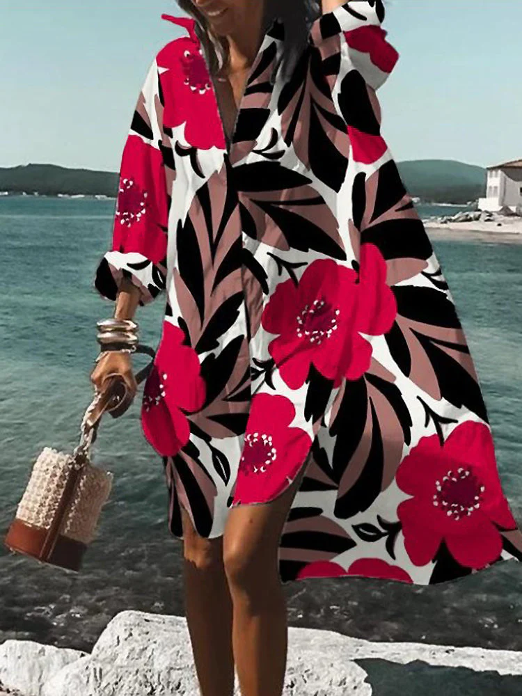 Calogera - Elegante Abito A Camicia Dal Taglio Ampio - Image 2