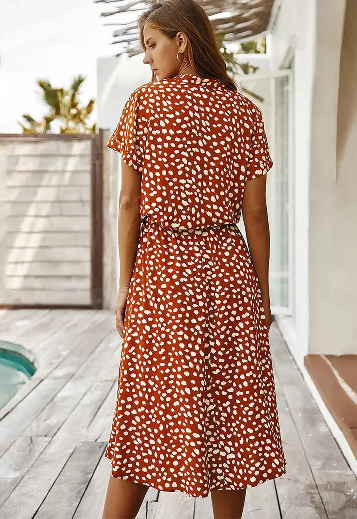 Carine - Abito Con Scollo a V - Image 12