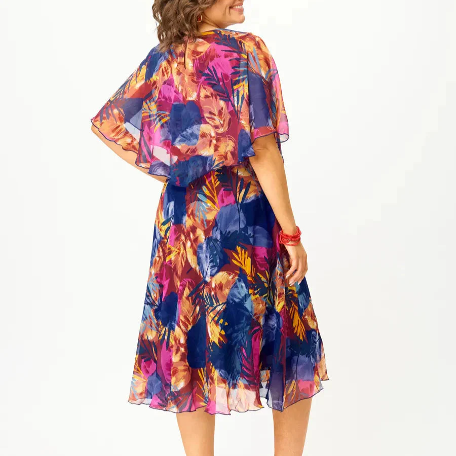 Catarina - Abito Comodo E Leggero In Chiffon - Image 4