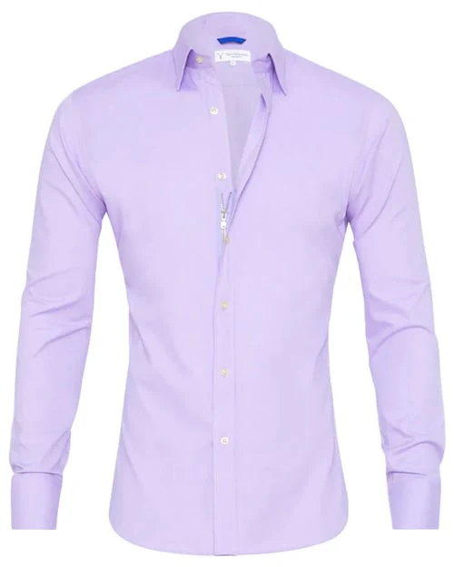 Ceferino - Camicia Disinvolto A Maniche Lunghe Con Bottoni - Image 15
