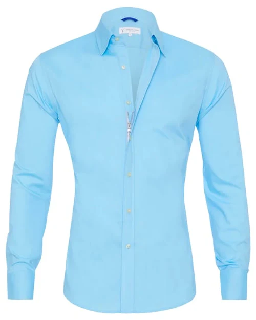 Ceferino - Camicia Disinvolto A Maniche Lunghe Con Bottoni - Image 17
