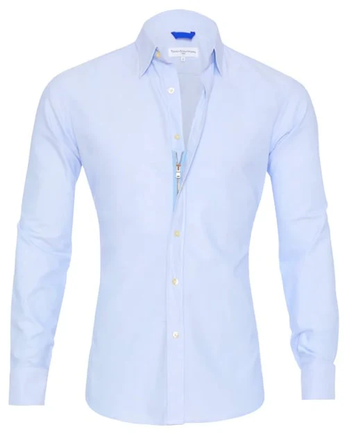 Ceferino - Camicia Disinvolto A Maniche Lunghe Con Bottoni - Image 23