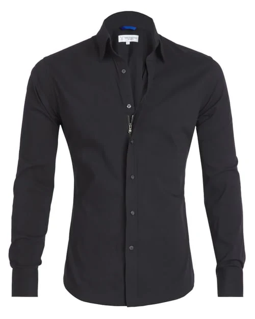 Ceferino - Camicia Disinvolto A Maniche Lunghe Con Bottoni - Image 26
