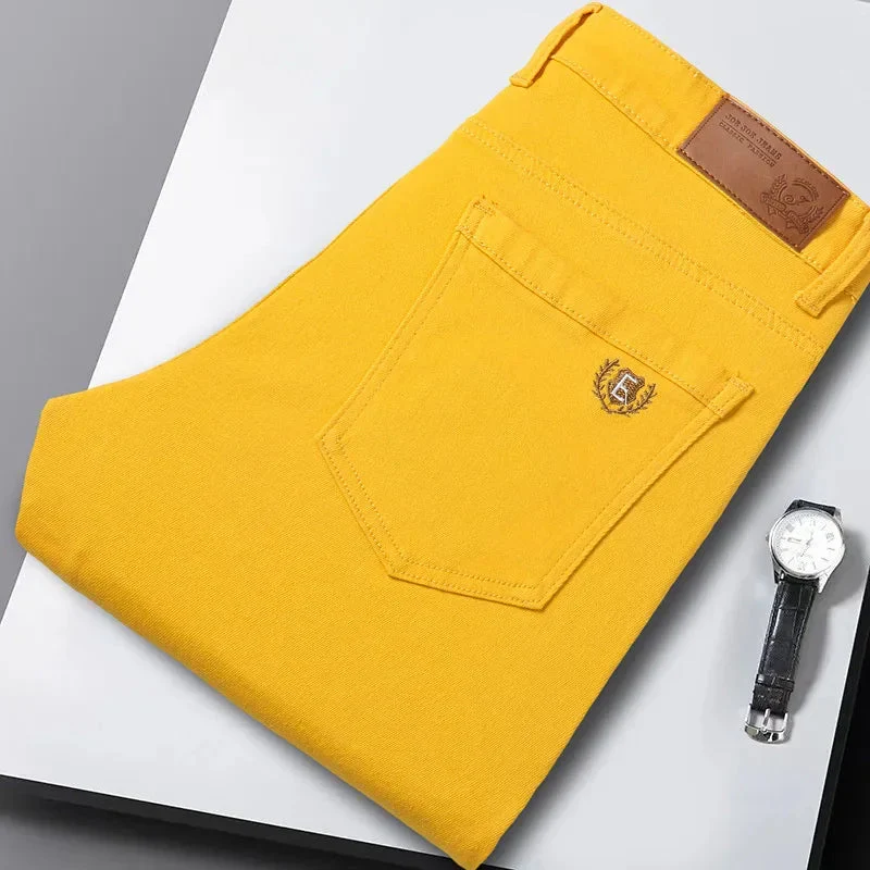 Chathura - Pantaloni in Denim Elasticizzato - Image 2