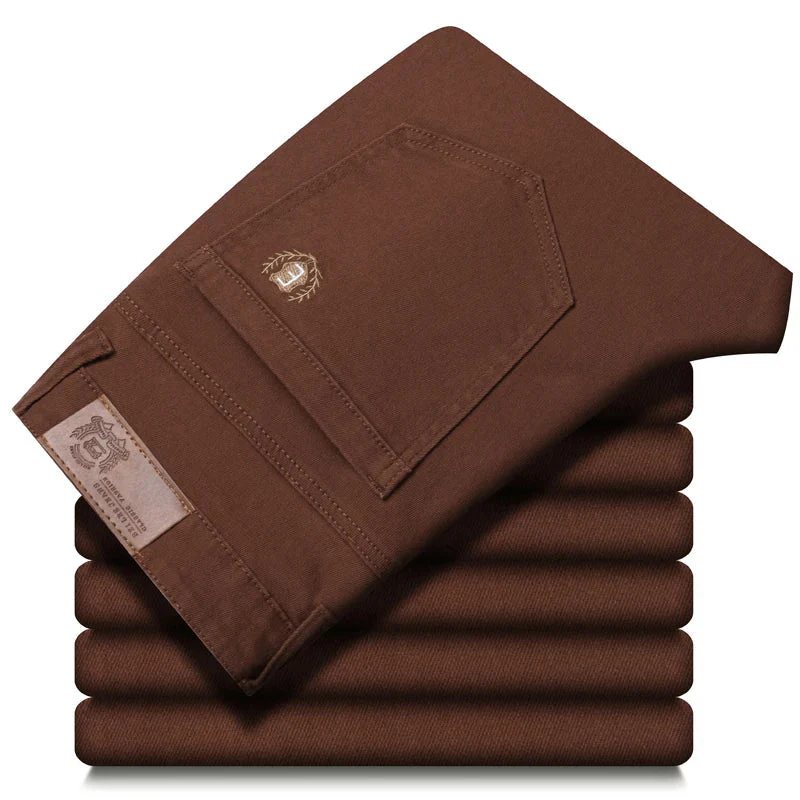 Chathura - Pantaloni in Denim Elasticizzato - Image 5