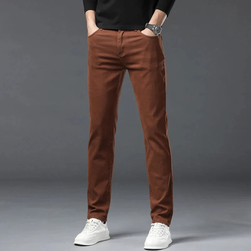 Chathura - Pantaloni in Denim Elasticizzato - Image 6