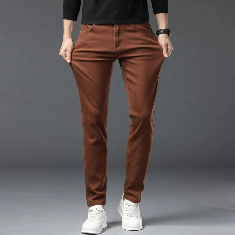 Chathura - Pantaloni in Denim Elasticizzato - Image 7