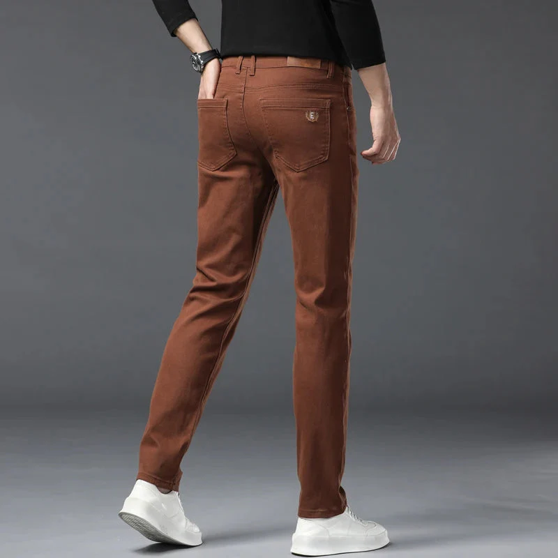 Chathura - Pantaloni in Denim Elasticizzato - Image 8