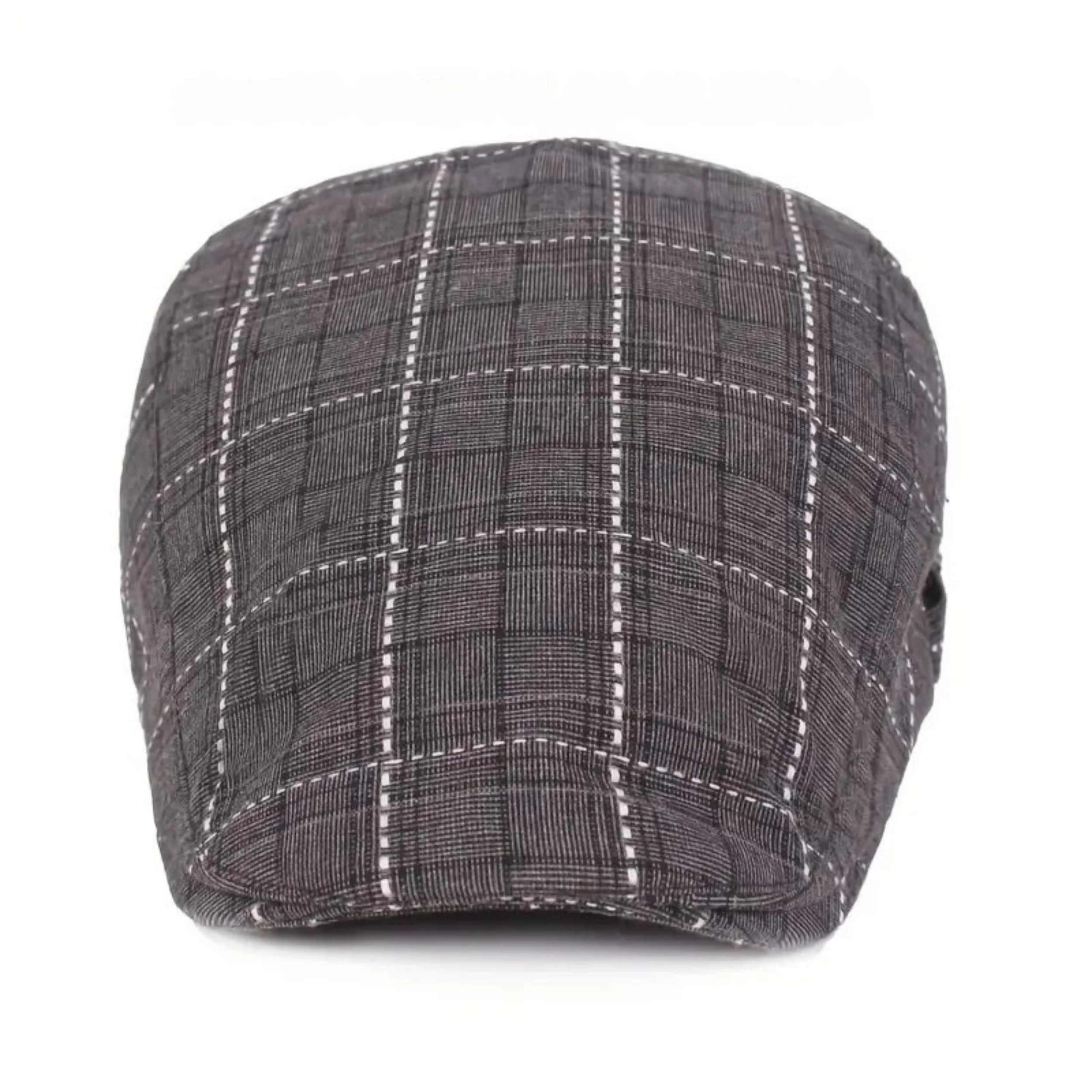 Checklyn - Cappellino Elegante Con Motivo a Quadri - Image 5