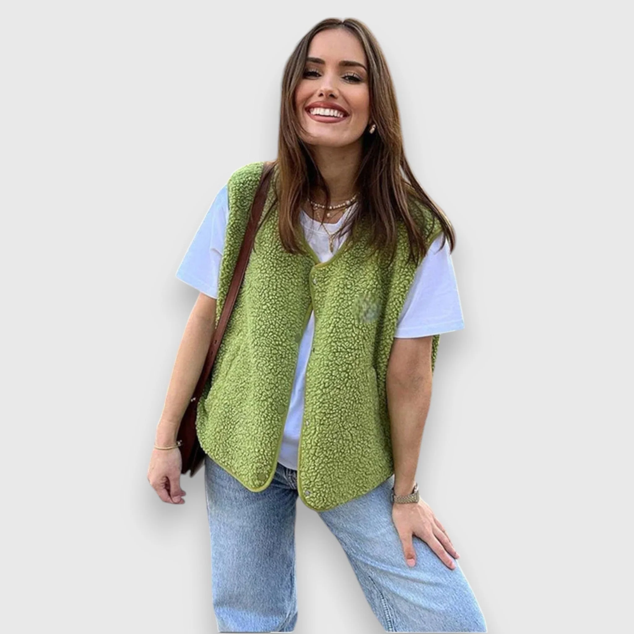 Cheryl – Comoda Giacca in Pile - Image 2