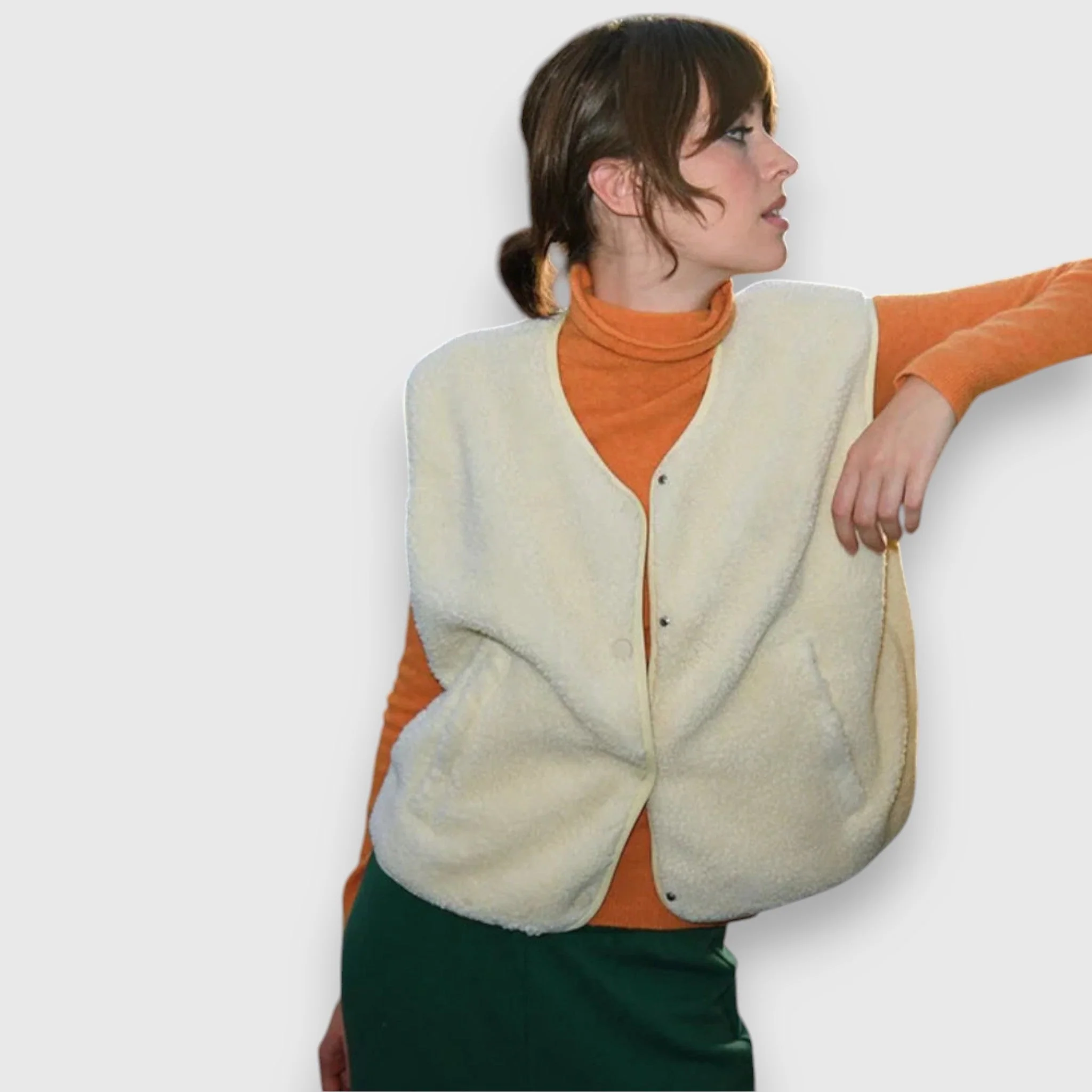 Cheryl – Comoda Giacca in Pile - Image 4