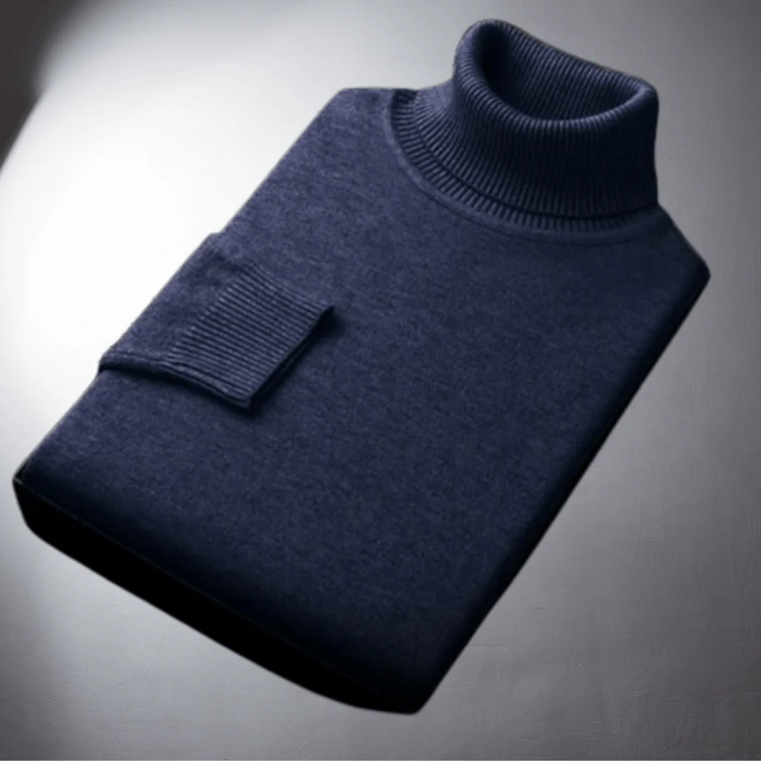 Clovis | Maglione a Collo Alto In Cashmere Premium - Image 3