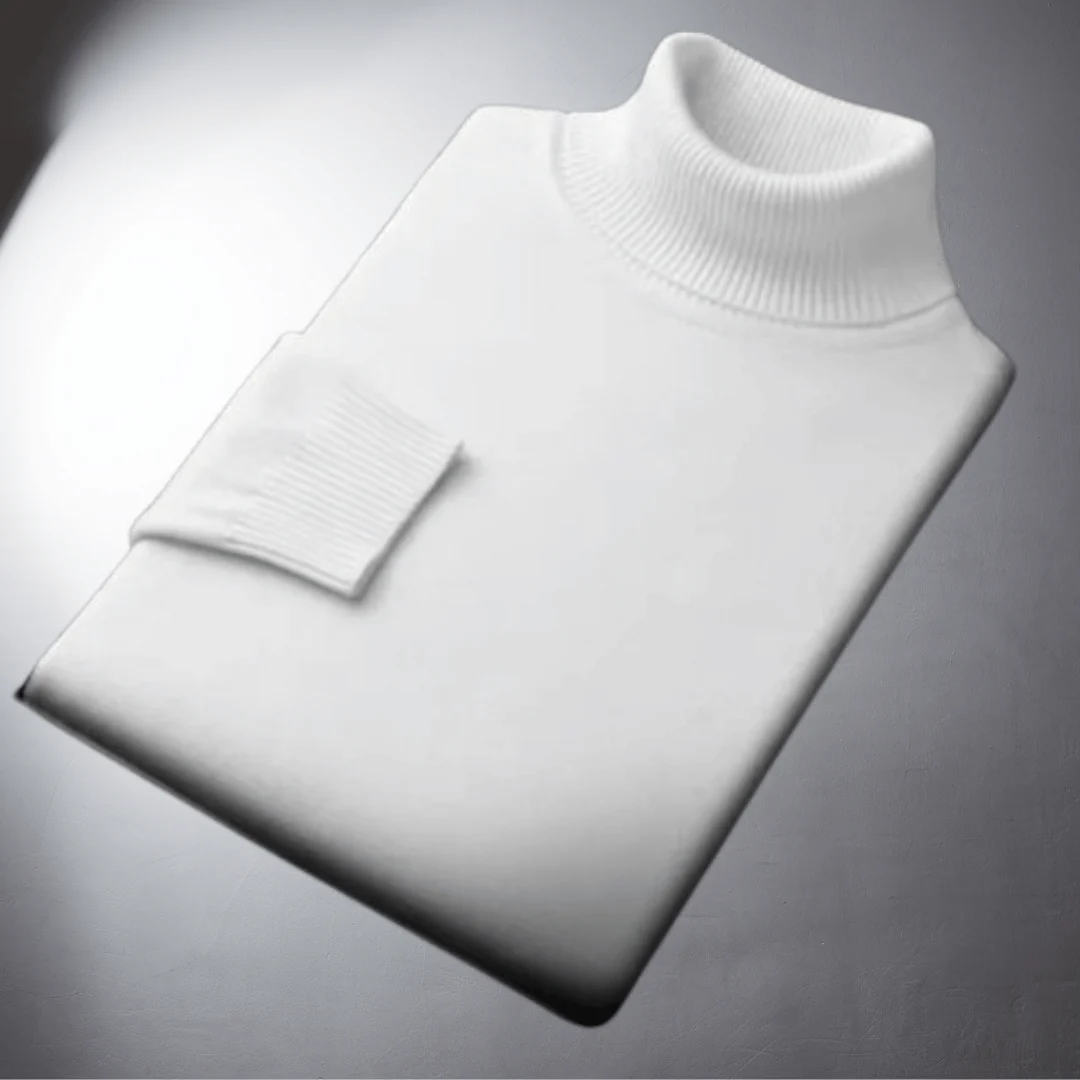 Clovis | Maglione a Collo Alto In Cashmere Premium - Image 4