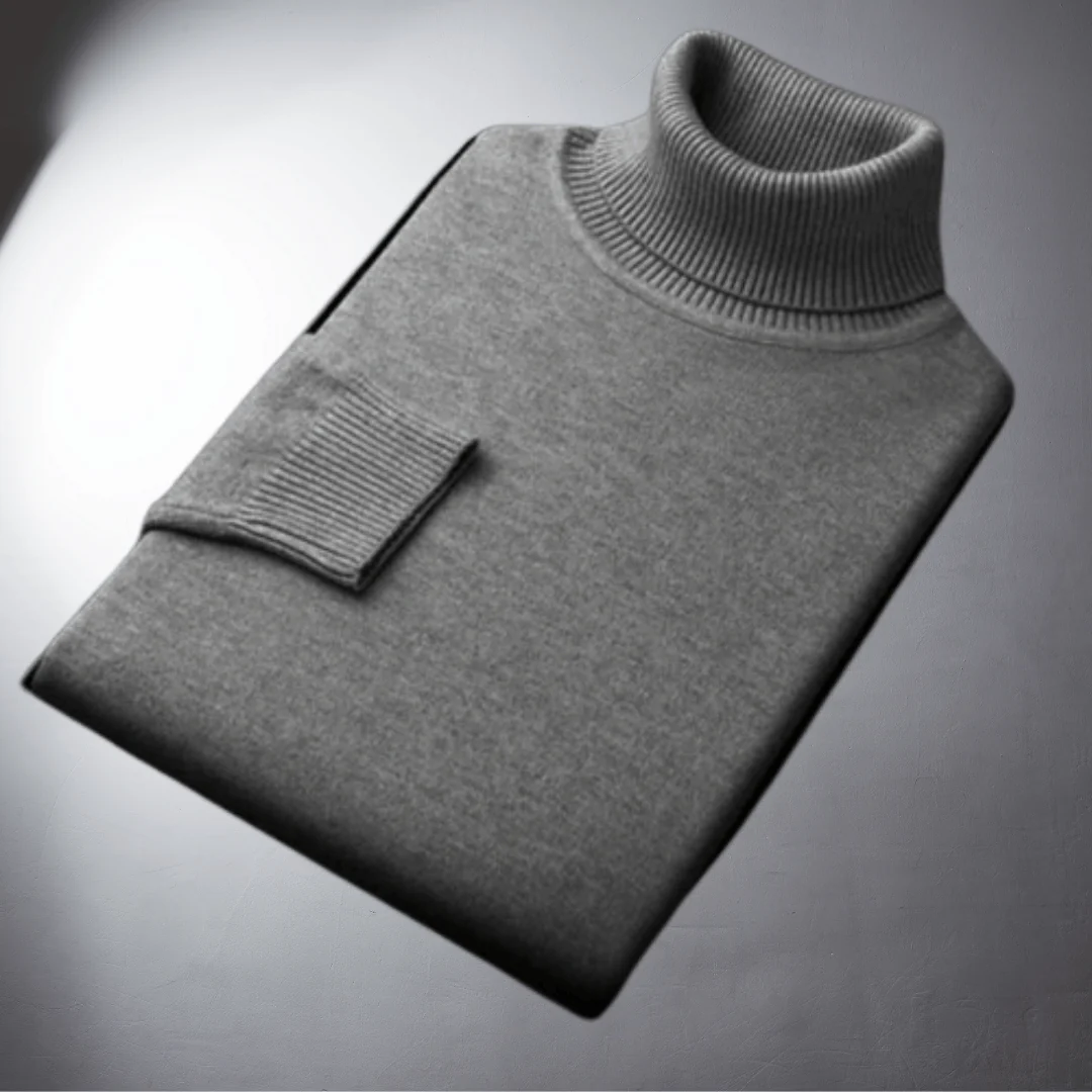 Clovis | Maglione a Collo Alto In Cashmere Premium - Image 5