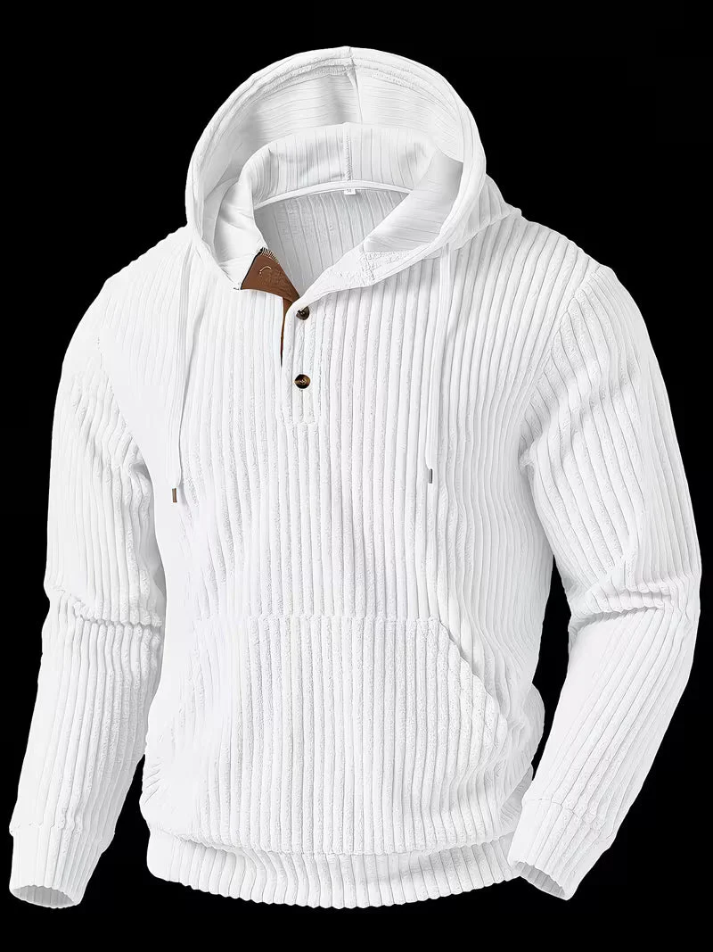 Colman - Elegante Felpa Con Cappuccio e Consistenza - Image 5