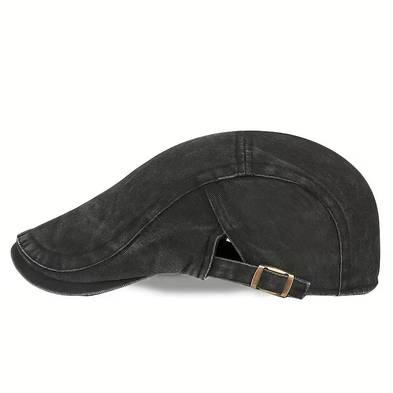 ComfyLuxe - Cappellino In Denim Con Fibbia Regolabile - Image 6