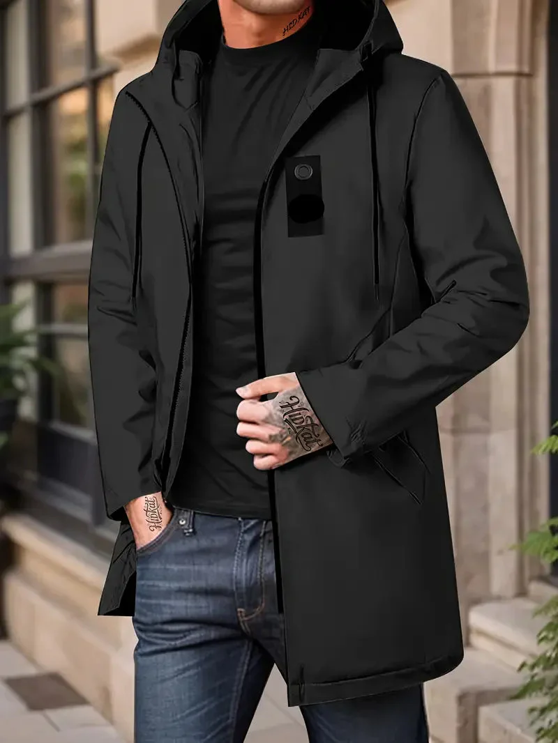 Conor - Giacca Antivento Con Cappuccio e Chiusura a Zip - Image 2