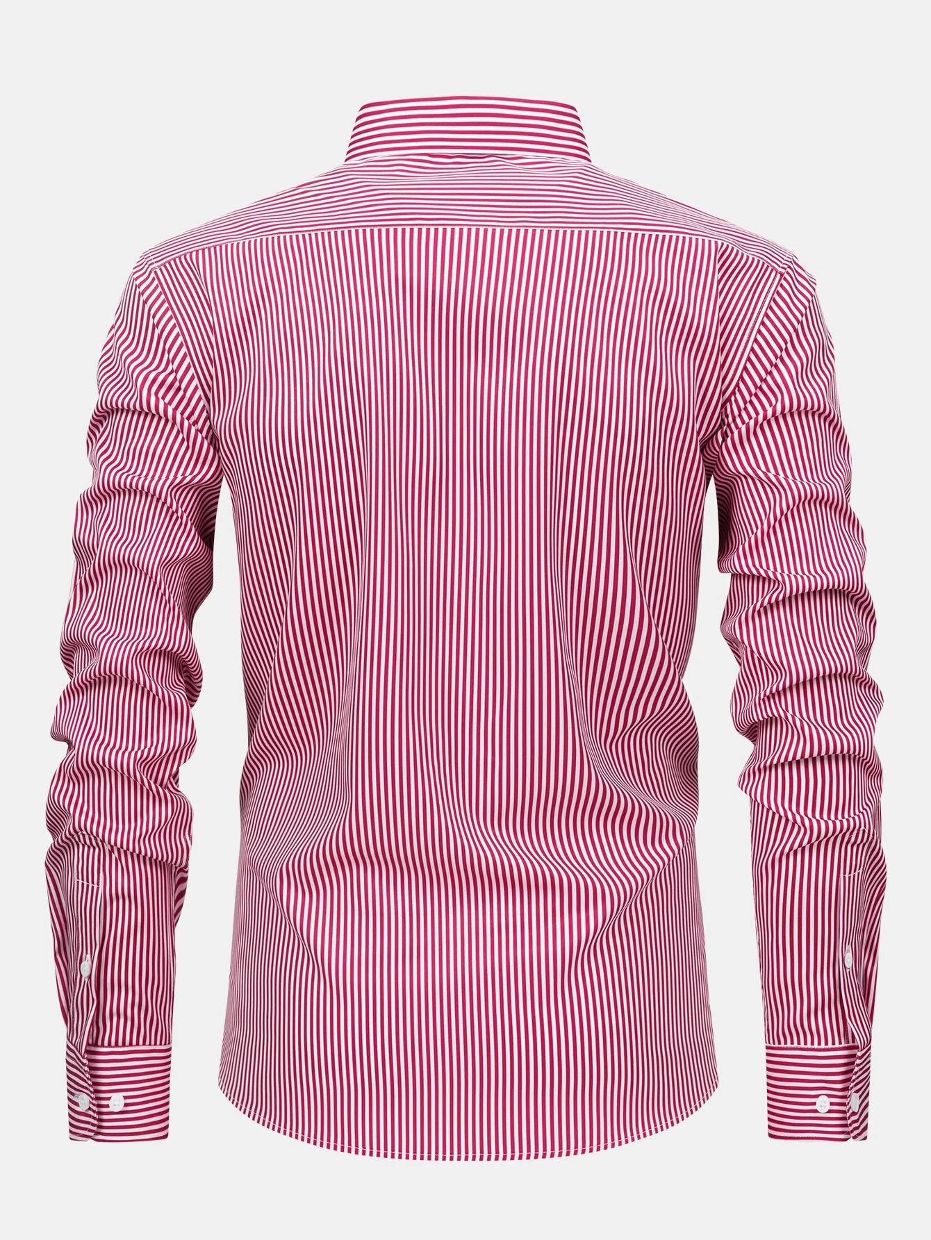 Corey - Camicia a Maniche Lunghe a Righe Con Bottoni - Image 11