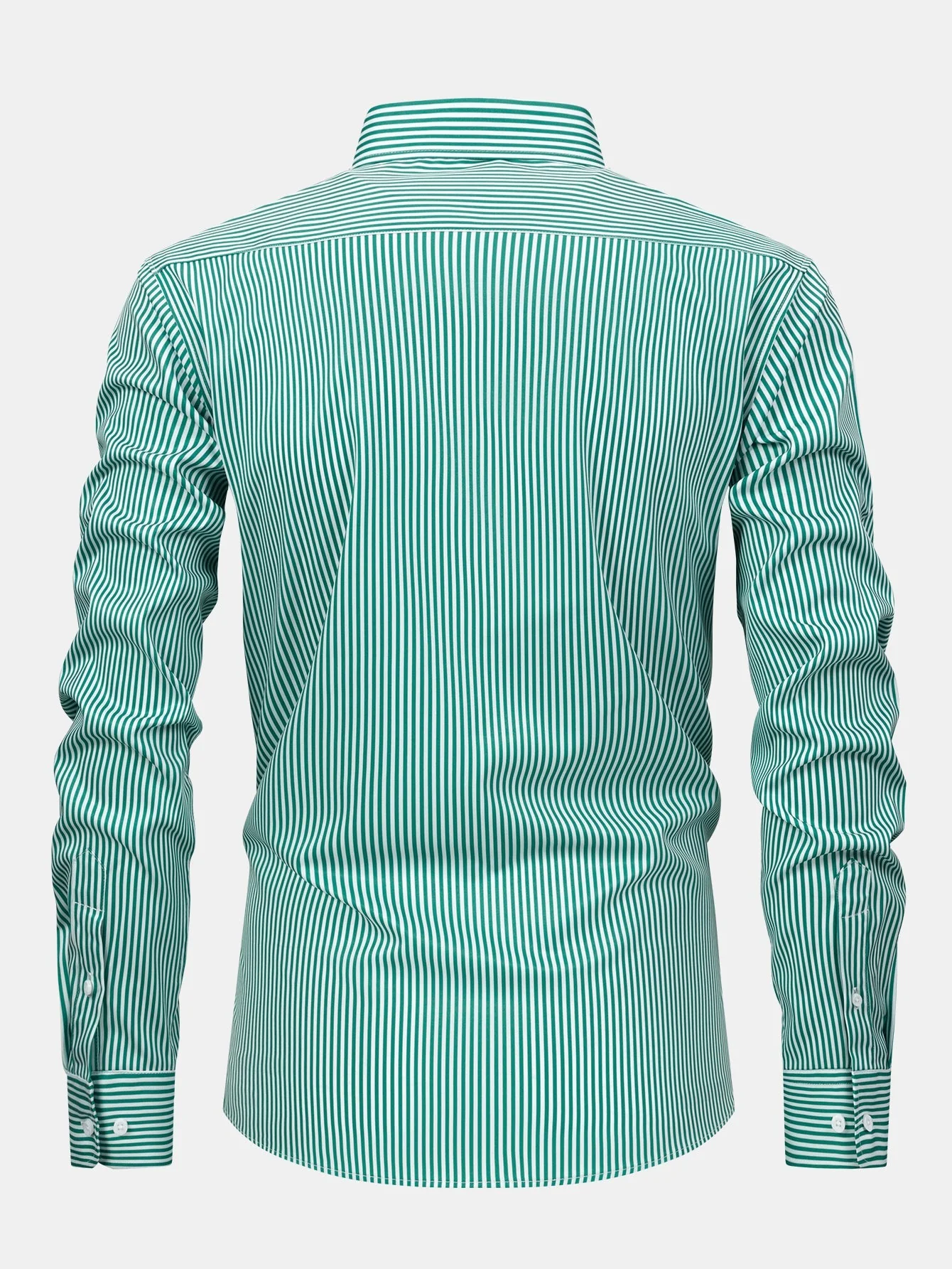 Corey - Camicia a Maniche Lunghe a Righe Con Bottoni - Image 12