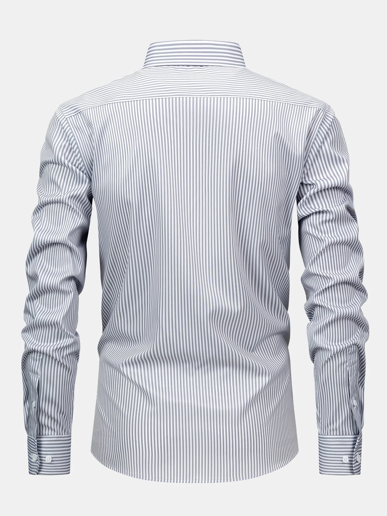 Corey - Camicia a Maniche Lunghe a Righe Con Bottoni - Image 9