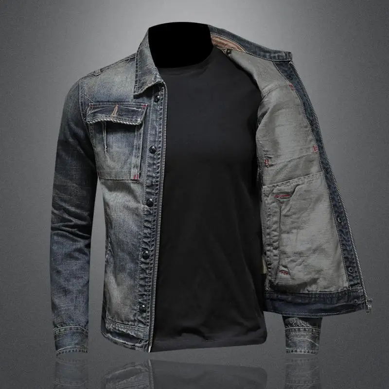 Corwin - Giacca di Jeans Vintage - Image 2
